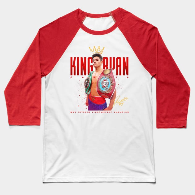 King Ryan Garcia Baseball T-Shirt by Juantamad